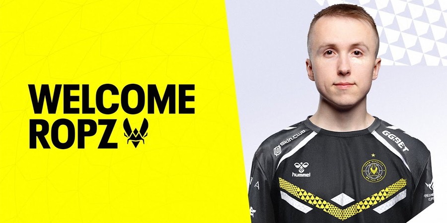 Ropz присоединился к составу Team Vitality