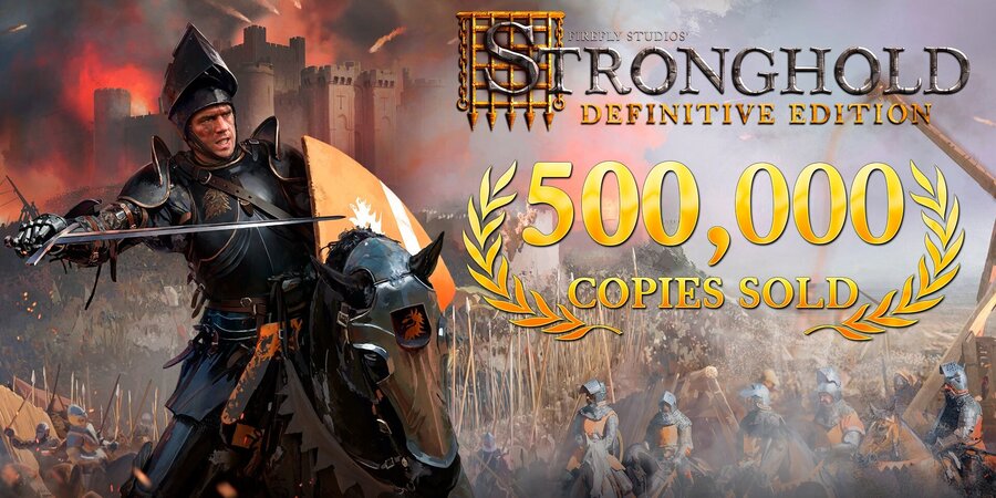 Игра Stronghold: Definitive Edition продалась тиражом в 500 000 копий за год после релиза