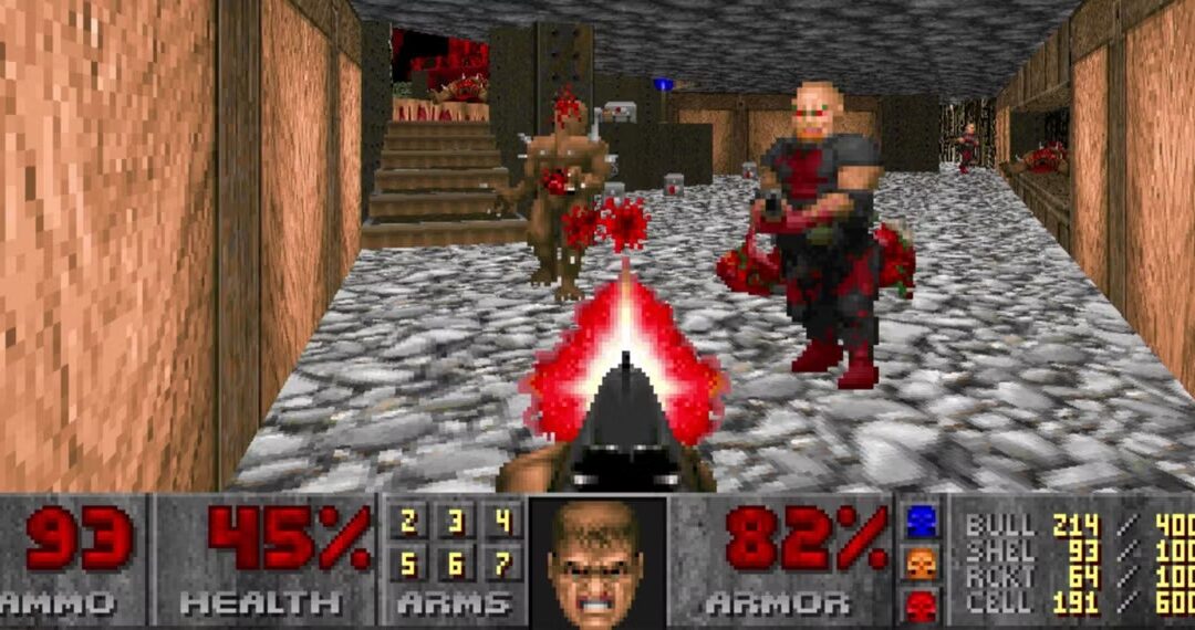 Появилась DOOM CAPTCHA, где нужно убивать демонов в режиме Nightmare