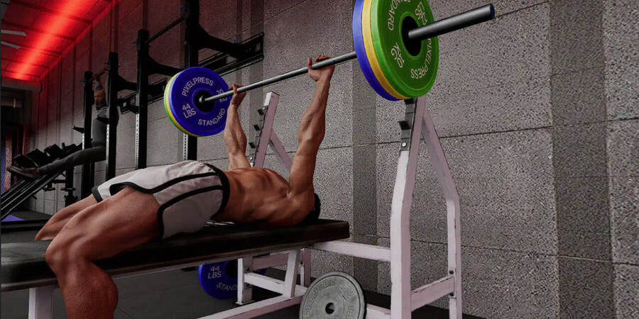 геймплей Bodybuilder Simulator CO-OP