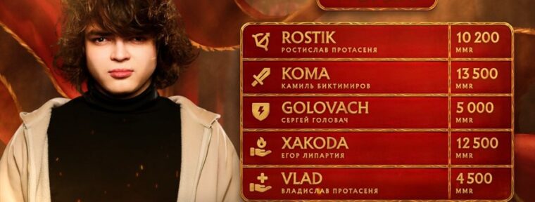 Mopsiki — анонсирован состав rostislav_999 на BetBoom Streamers Battle 9