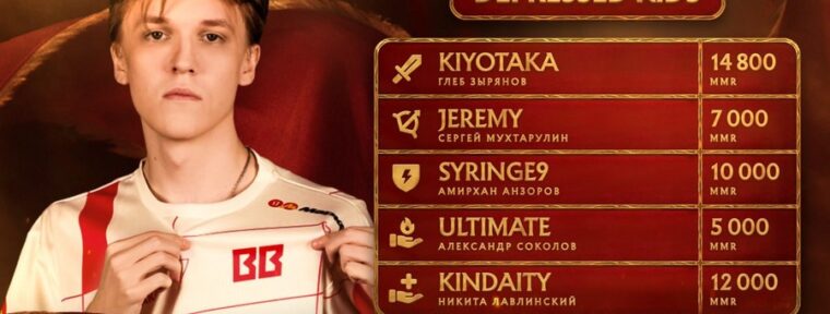 Depressed Kids — объявлен девятый участник на BetBoom Streamers Battle 9