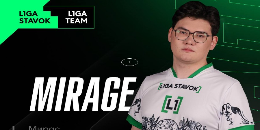 L1GA TEAM перевели Mirage` на скамейку запасных