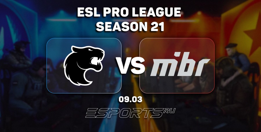 FURIA выбили MIBR c группового этапе EPL Season 21