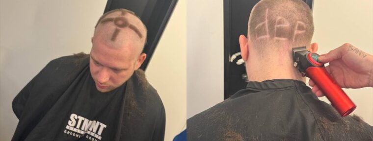 Afoninje выбрил прицел на голове