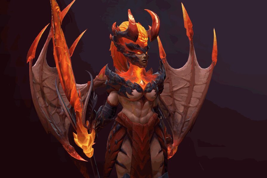 Сет The Dragon's Soul для Legion Commander в Dota 2 из мастерской Steam