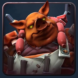 Иконка сета Glutton ghoul для Pudge в Dota 2 из мастерской Steam