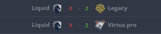 Последние 2 матча Team Liquid на PGL Bucharest 2025