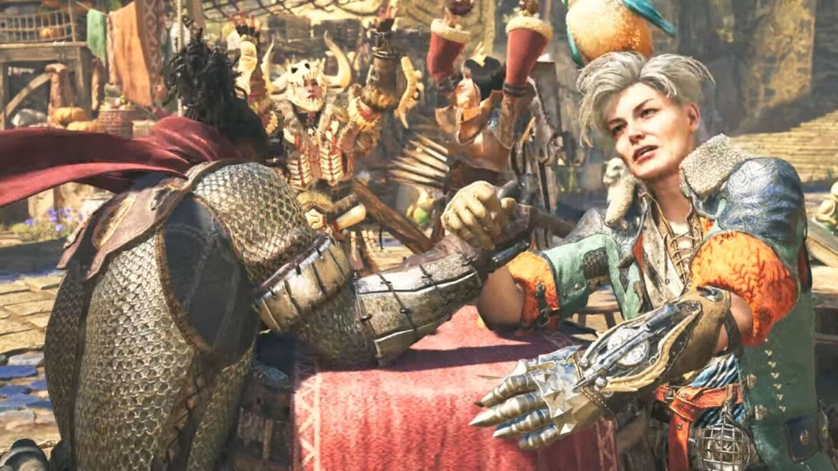 Армреслинг в Monster Hunter Wilds