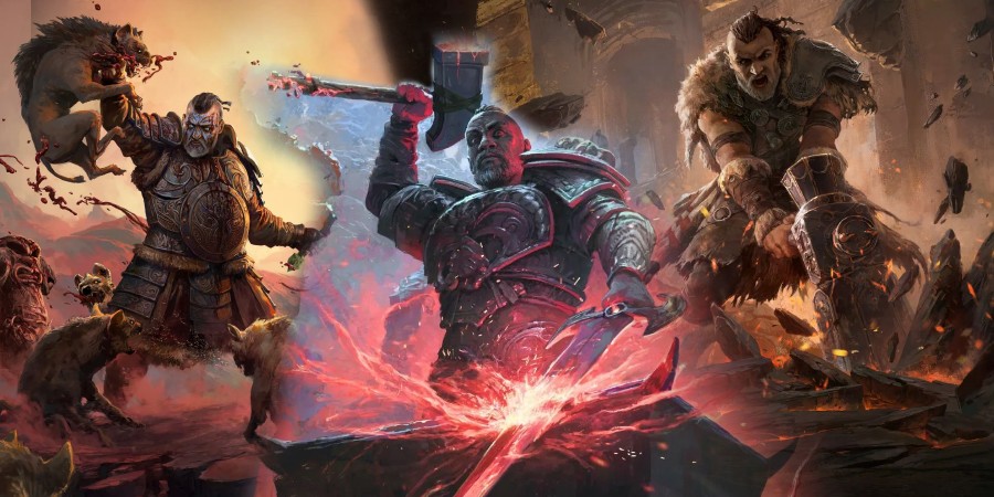 Path of Exile 2 — стартовый левелинг-билд Воина