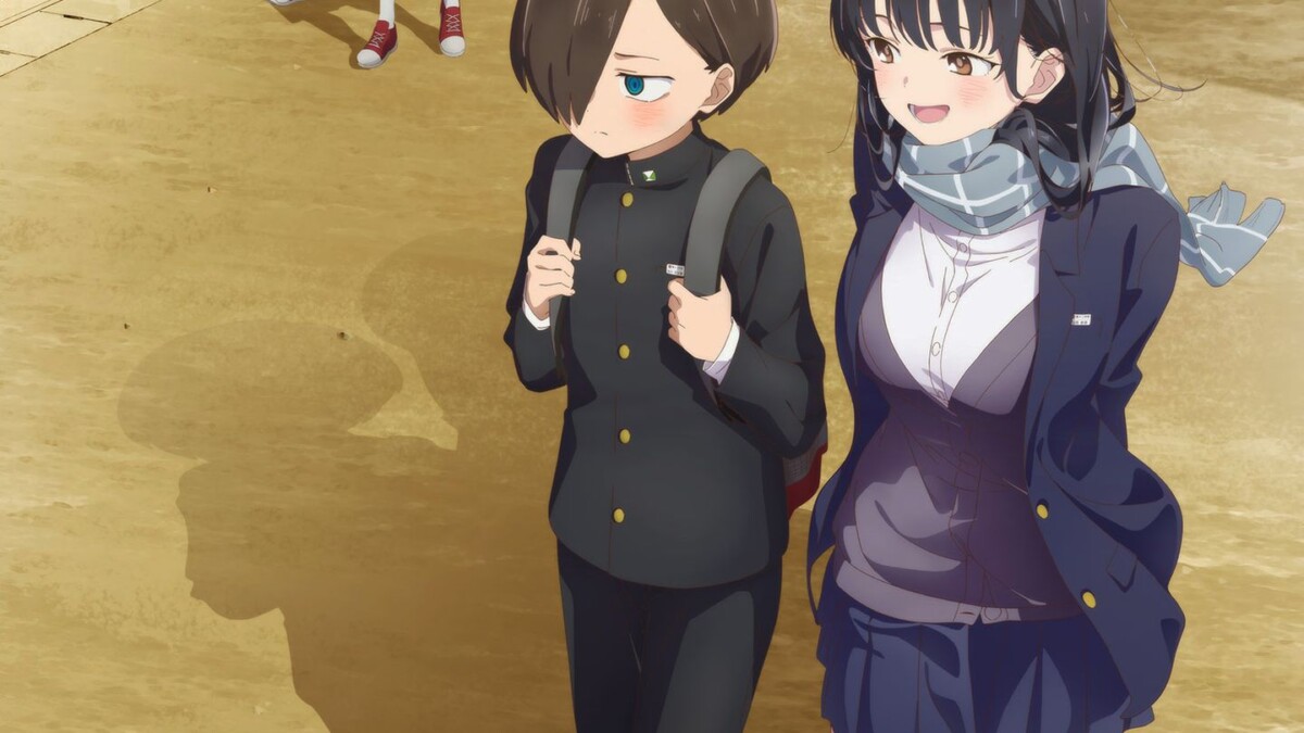 Скриншот из аниме "Опасность в моем сердце"