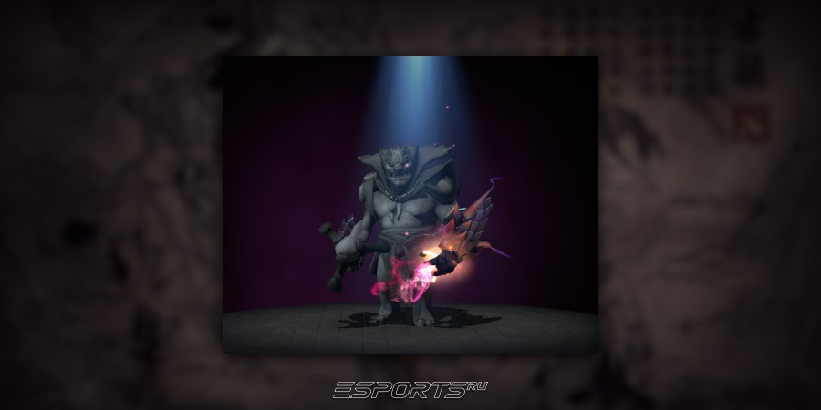 Предмет Infused Gauntlet of the Infernal Rambler для героя Lion
