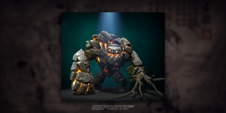 Набор The Igneous Stone для героя Tiny