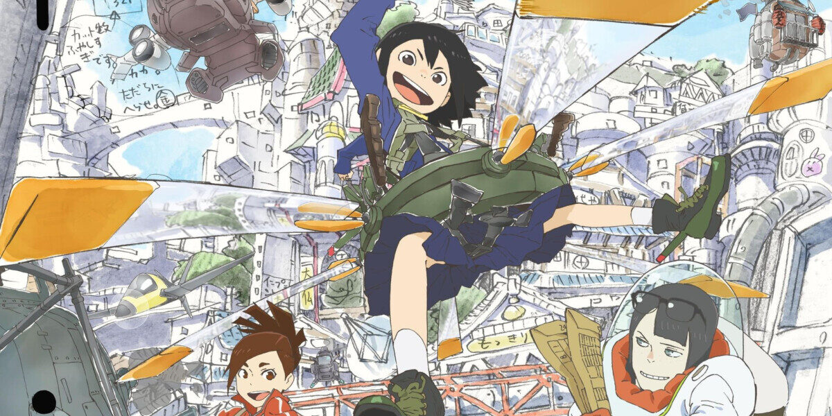 Ключевой арт аниме "Руки прочь от кинокружка!"