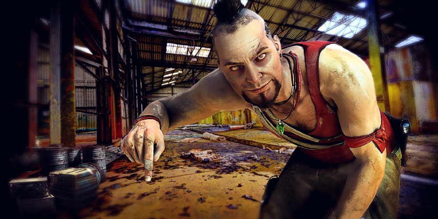 Майкл Мэндо в роли Вааса из Far Cry 3