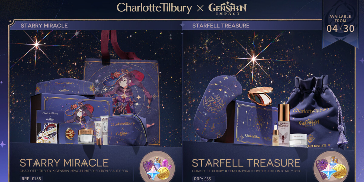 Genshin Impact x Charlotte Tilbury