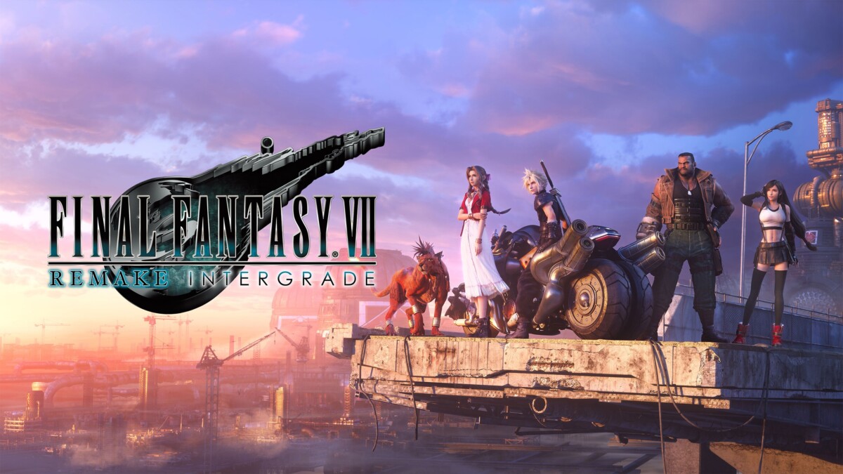Ключевой арт Final Fantasy VII Intergrade