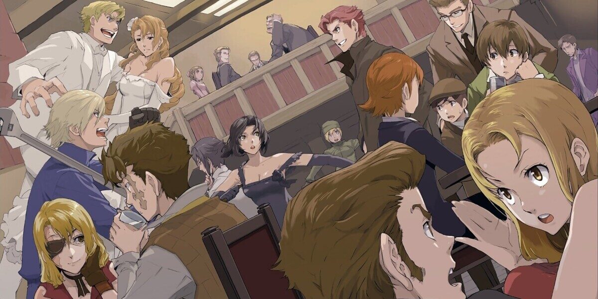 Ключевой арт аниме "Шумиха!"