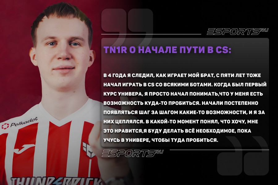 tn1r о начале пути в CS