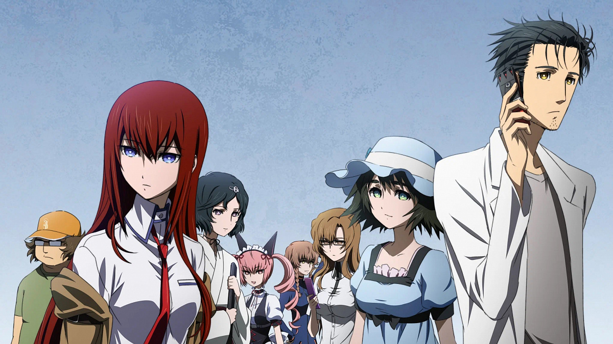 Ключевой арт аниме "Врата Штейна"