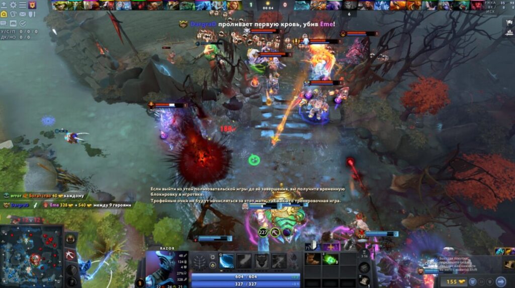 Геймплей Dota 12v12