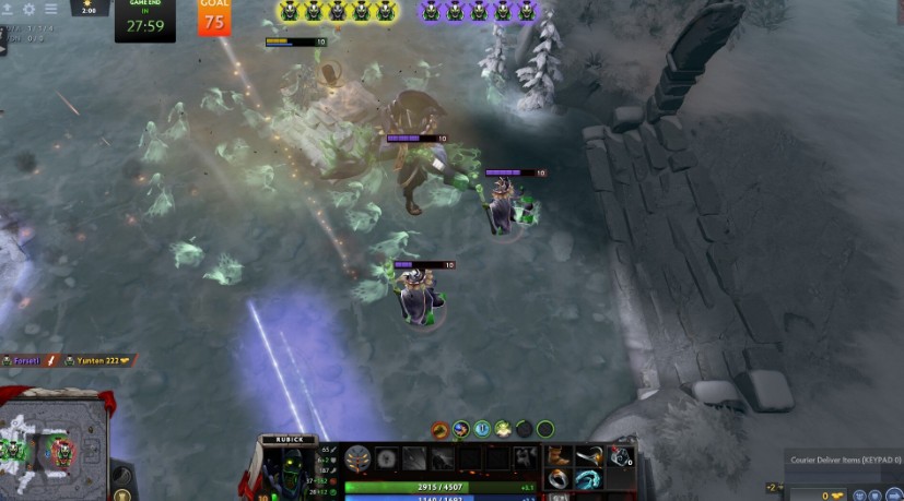 Геймплей Rubick Wars
