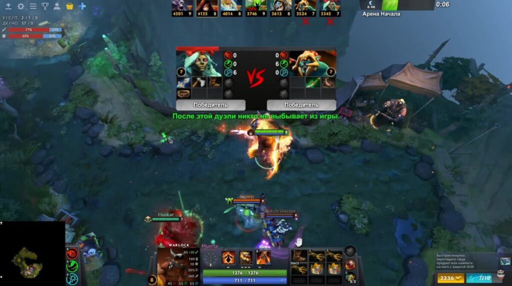 Геймплей World of Dota