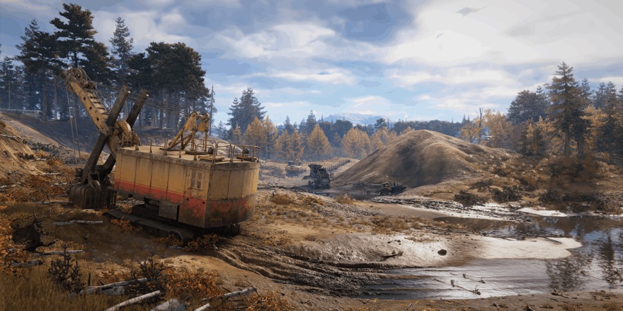 RoadCraft — песчаный карьер