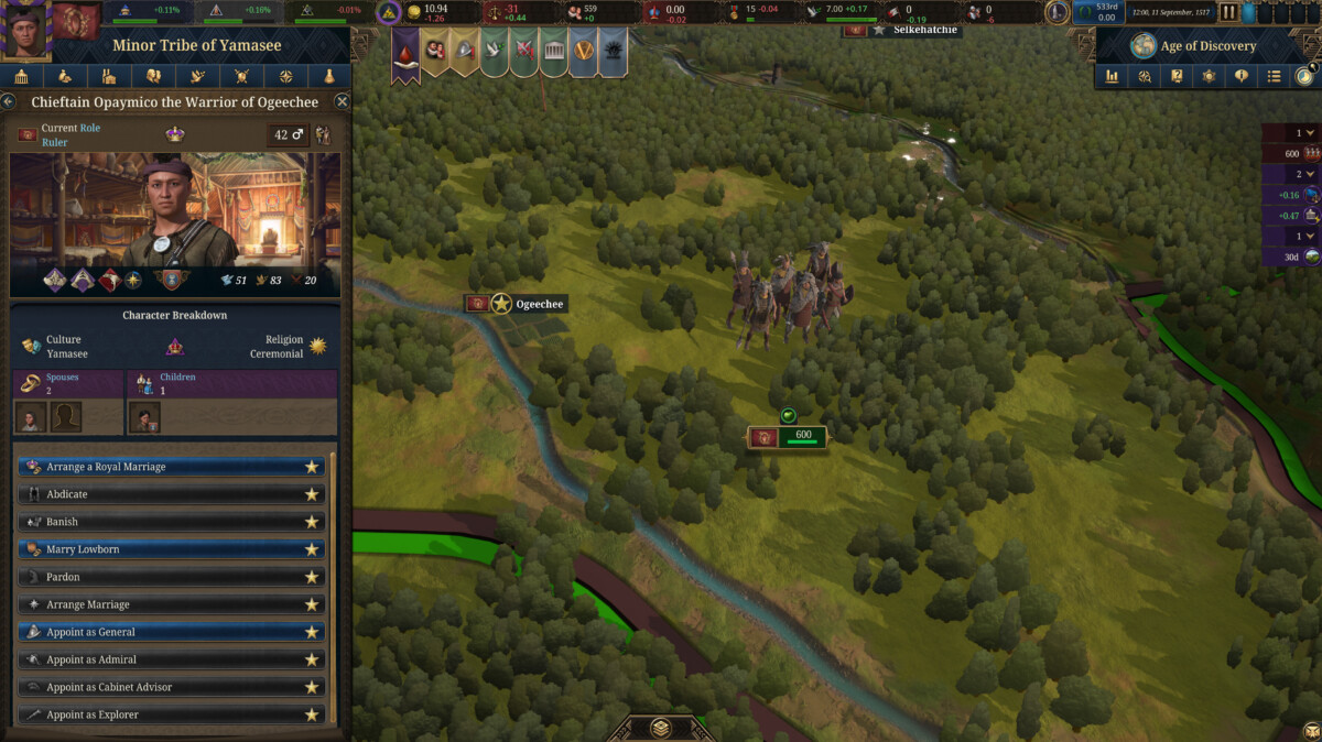 Скриншот из Europa Universalis V