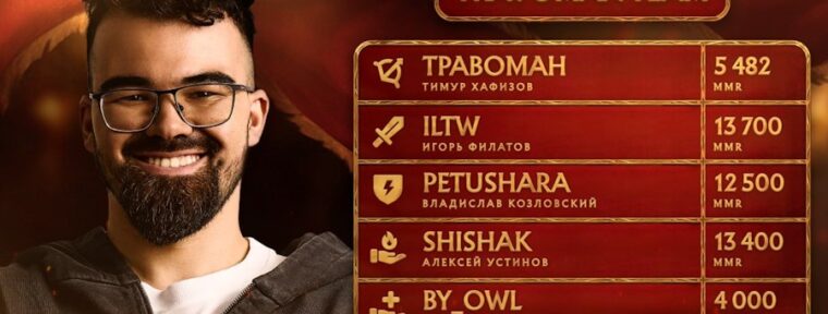 Travoman Team — пятый участник BetBoom Streamers Battle 10