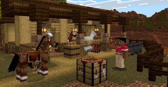 В Minecraft добавят возможность скрафтить седло