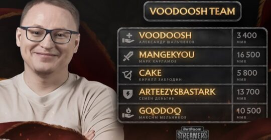 VooDooSh Team одержали победу над Korb3n Team в групповой стадии BetBoom Streamers Battle 10