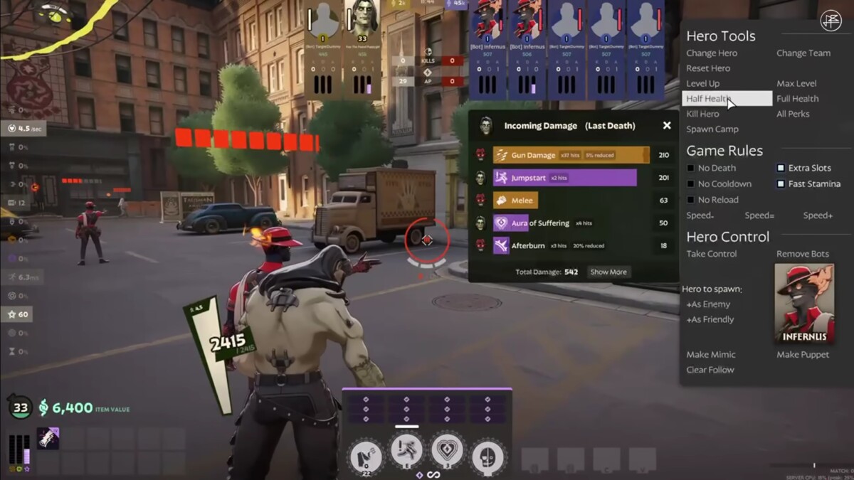 Скриншот слитого нового героя из Deadlock — Фрэнк