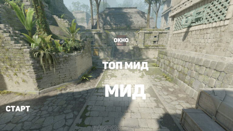Позиции на миду