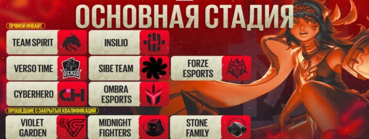 Определилась десятка сильнейших на BetBoom Rise of Legends Season 7 по Mobile Legends