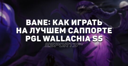 Лавка мини-гайдов: как играть на Bane — лучшем саппорте PGL Wallachia Season 5