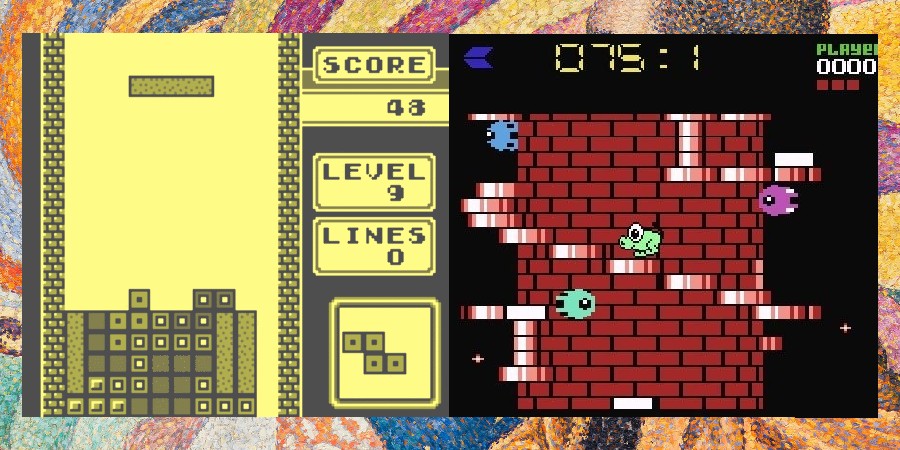 “Тетрис” и Tower Toppler — старые игры с высокой контрастностью, являвшиеся “инклюзивными” из-за ограничений платформы