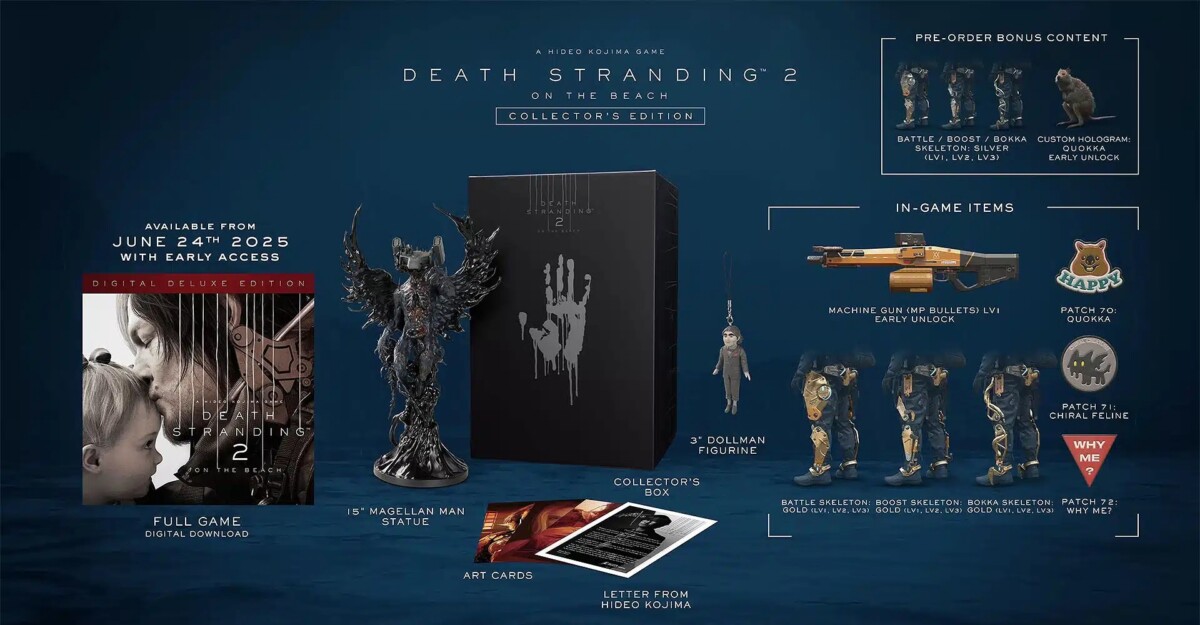 Описание набора Death Stranding 2 Collector's edition