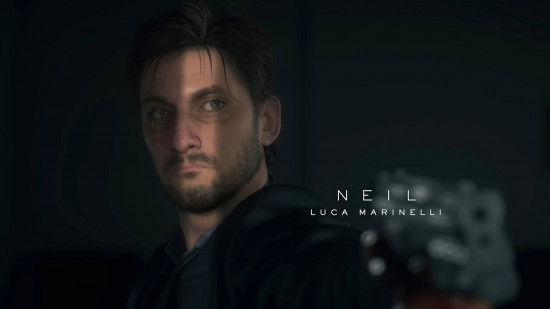 Лука Маринелли в роли Нила в Death Stranding 2
