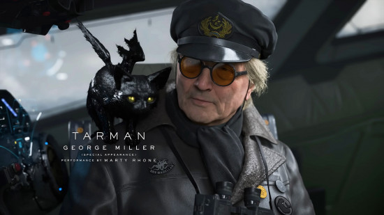 Джордж Миллер в роли Тармэна в Death Stranding 2