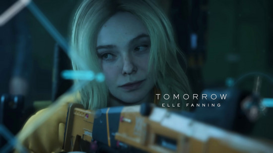 Эль Фэннинг в роли Туморроу в Death Stranding 2