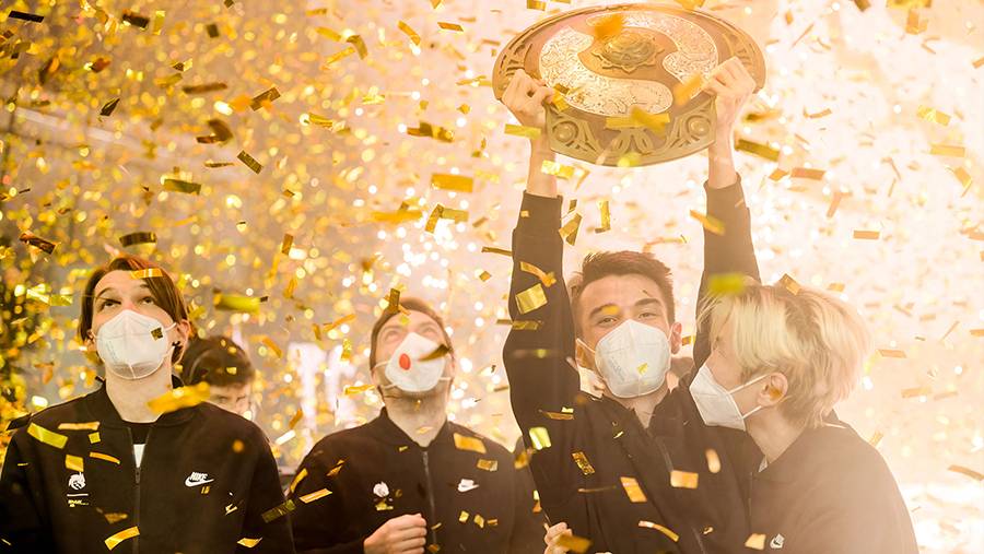 Состав Team Spirit по Dota 2 после победы на The International 2021