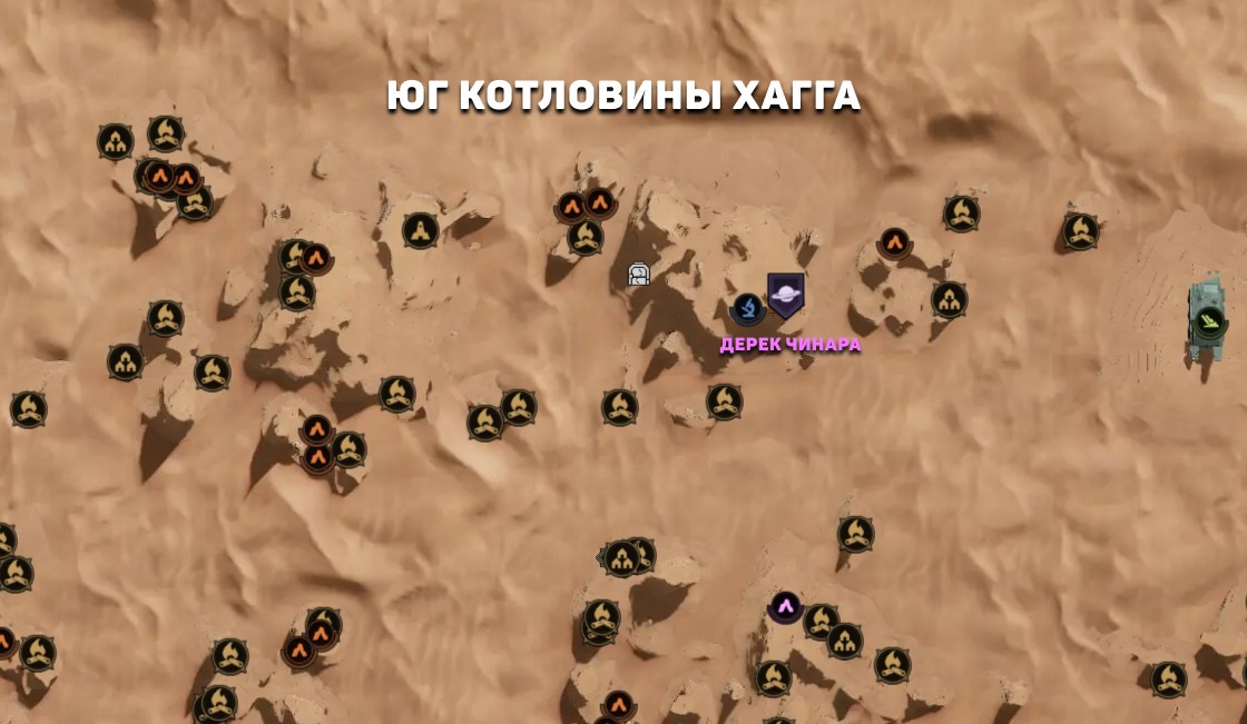 Dune: Awakening карта