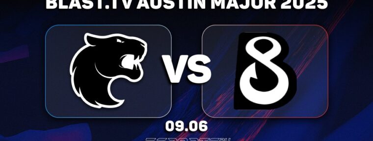 FURIA одержали верх над B8 Esports в рамках второй стадии BLAST.tv Austin Major 2025