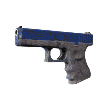 1️⃣ Glock-18 | Синяя трещина (StatTrak)