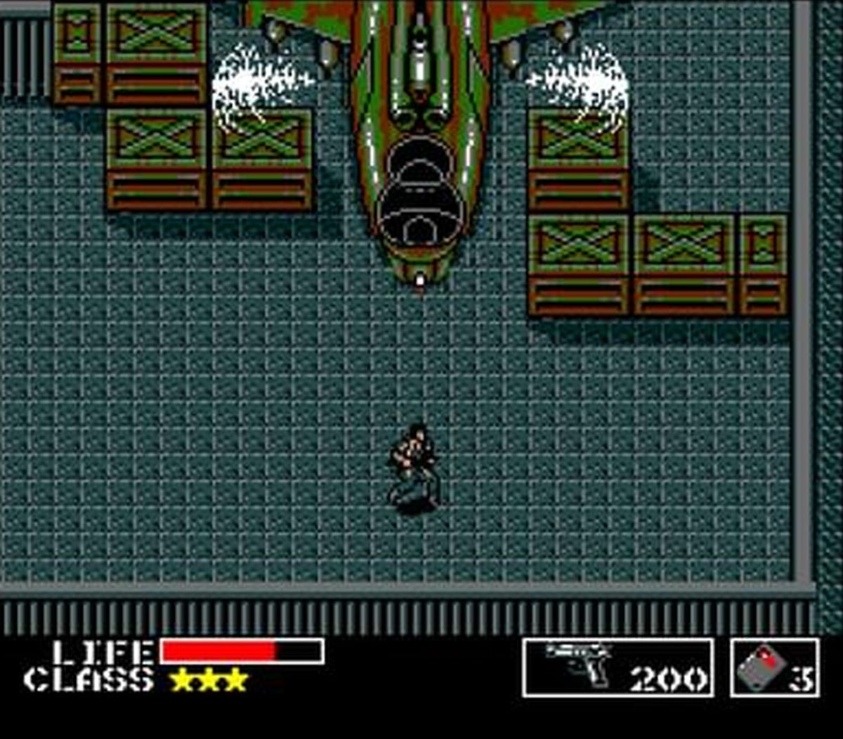 Кадр из Metal Gear (1987)