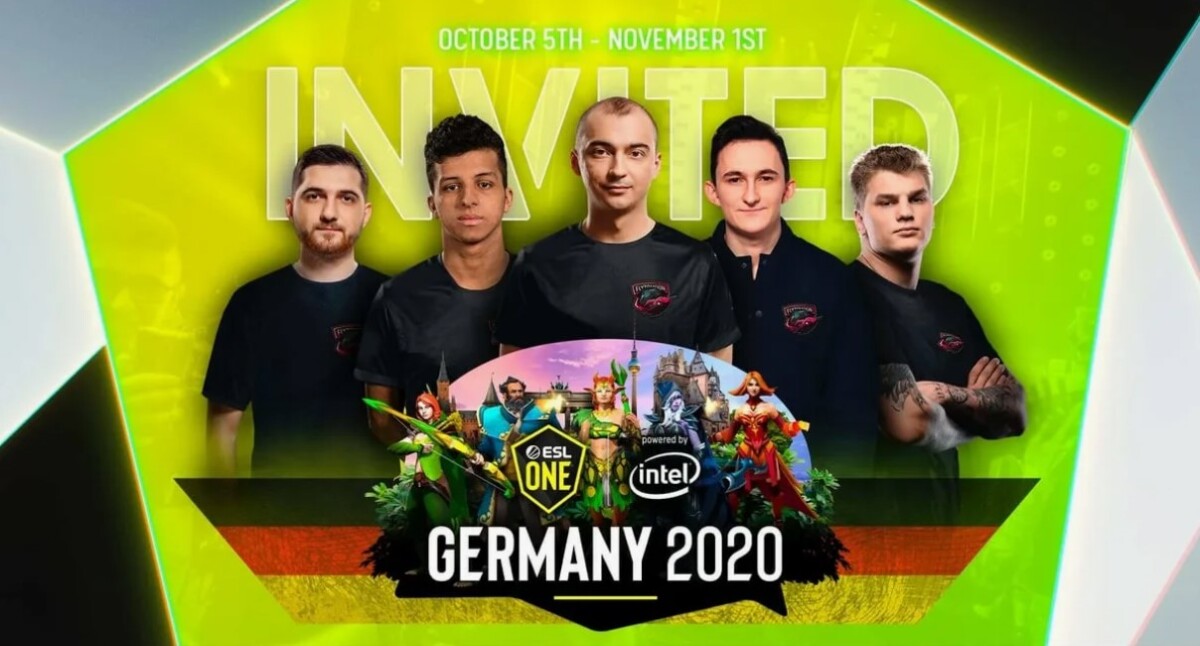 Состав FlyToMoon по Dota 2 в 2020 году - приглашение на ESL One Birmingham 
