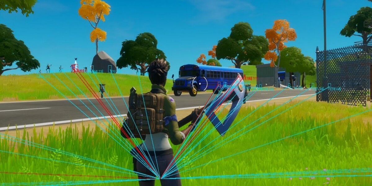 читер в Fortnite