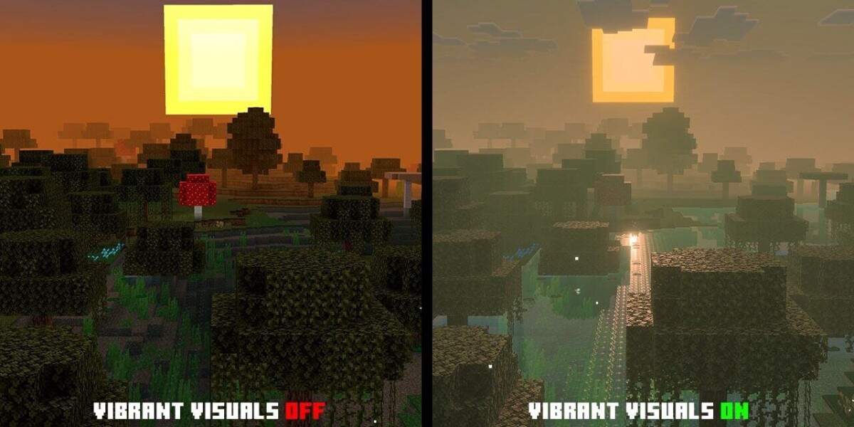Новая графика в Minecraft