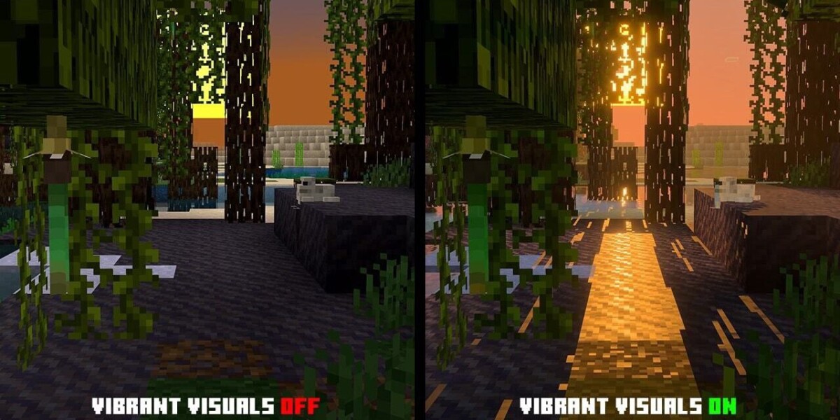 Новая графика в Minecraft